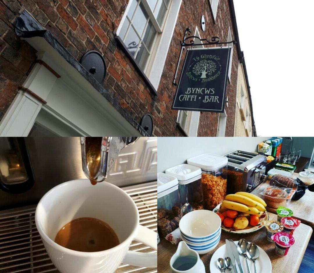 Ty Glyndwr Bunkhouse, Bar And Cafe Hostel Caernarfon Buitenkant foto